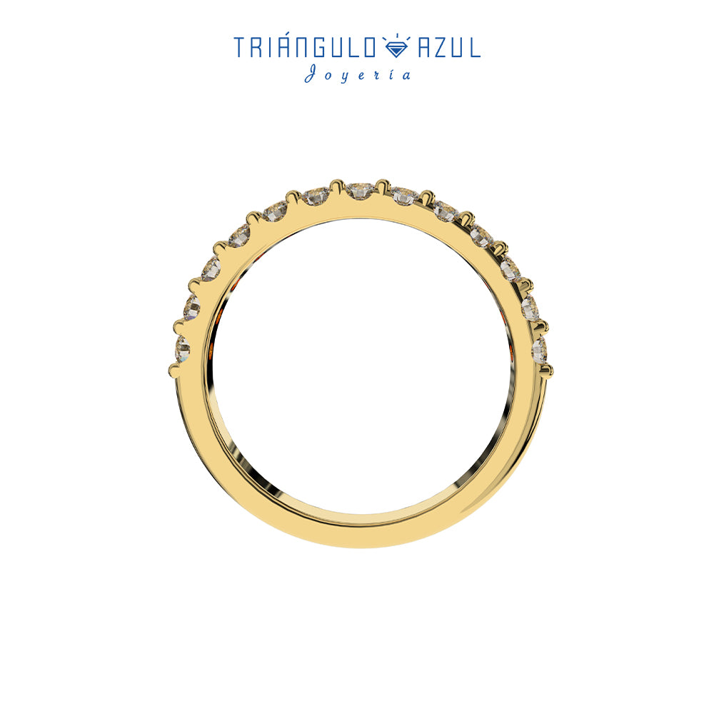 Churumbela Indu de Diamantes con 0.62 CTS Total en Oro Amarillo de 14K