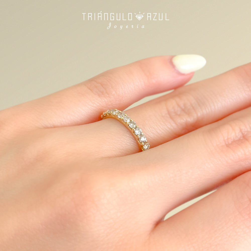 Churumbela Indu de Diamantes con 0.62 CTS Total en Oro Amarillo de 14K