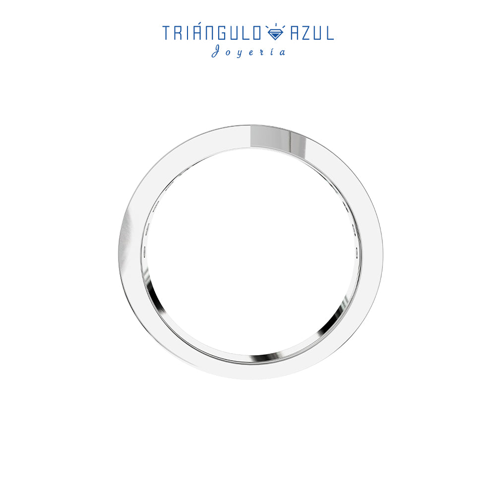 Churumbela Fit de Diamantes con 0.34 CTS en Oro Blanco de 14K
