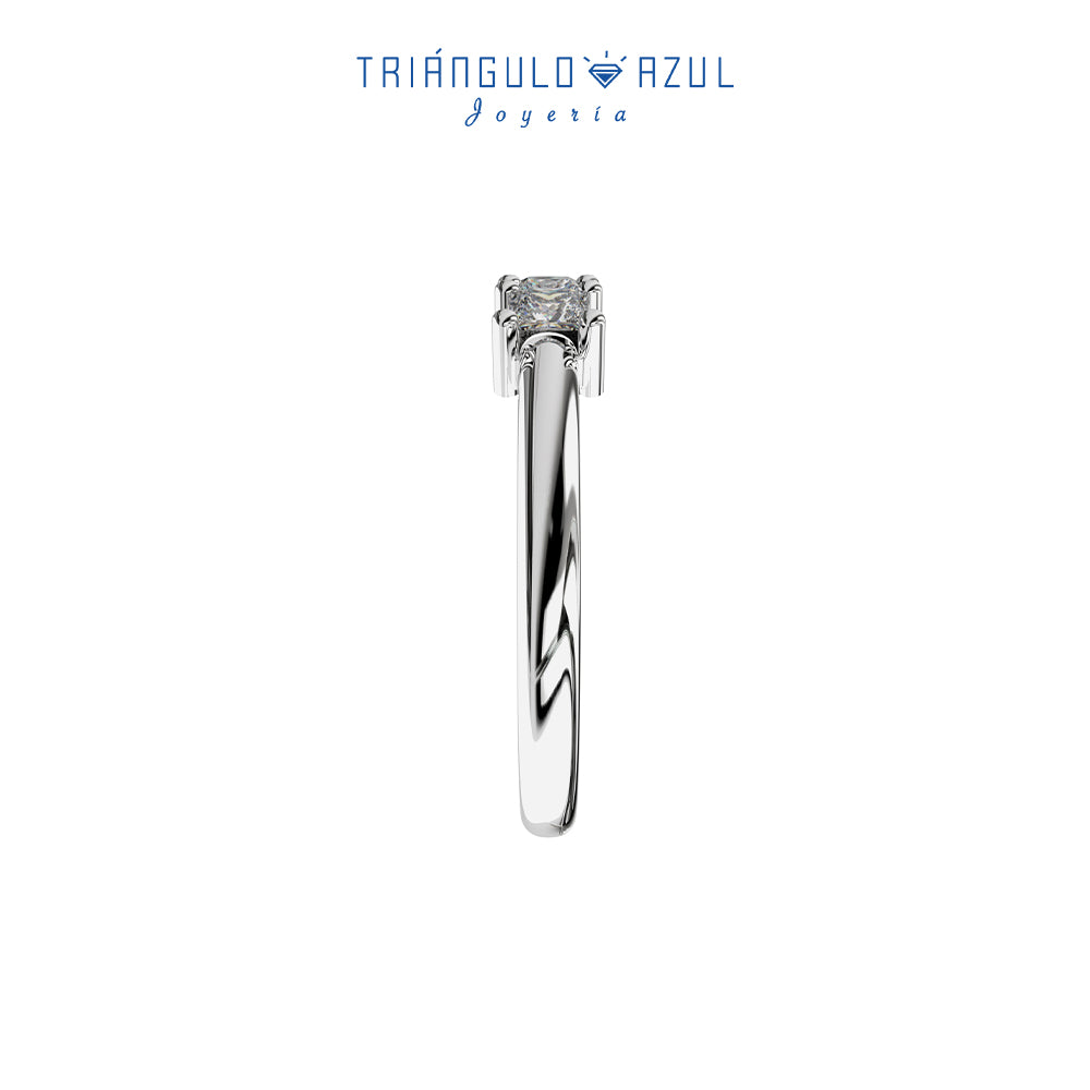 Churumbela de Diamantes 0.50 CTS en Oro Blanco de 14K