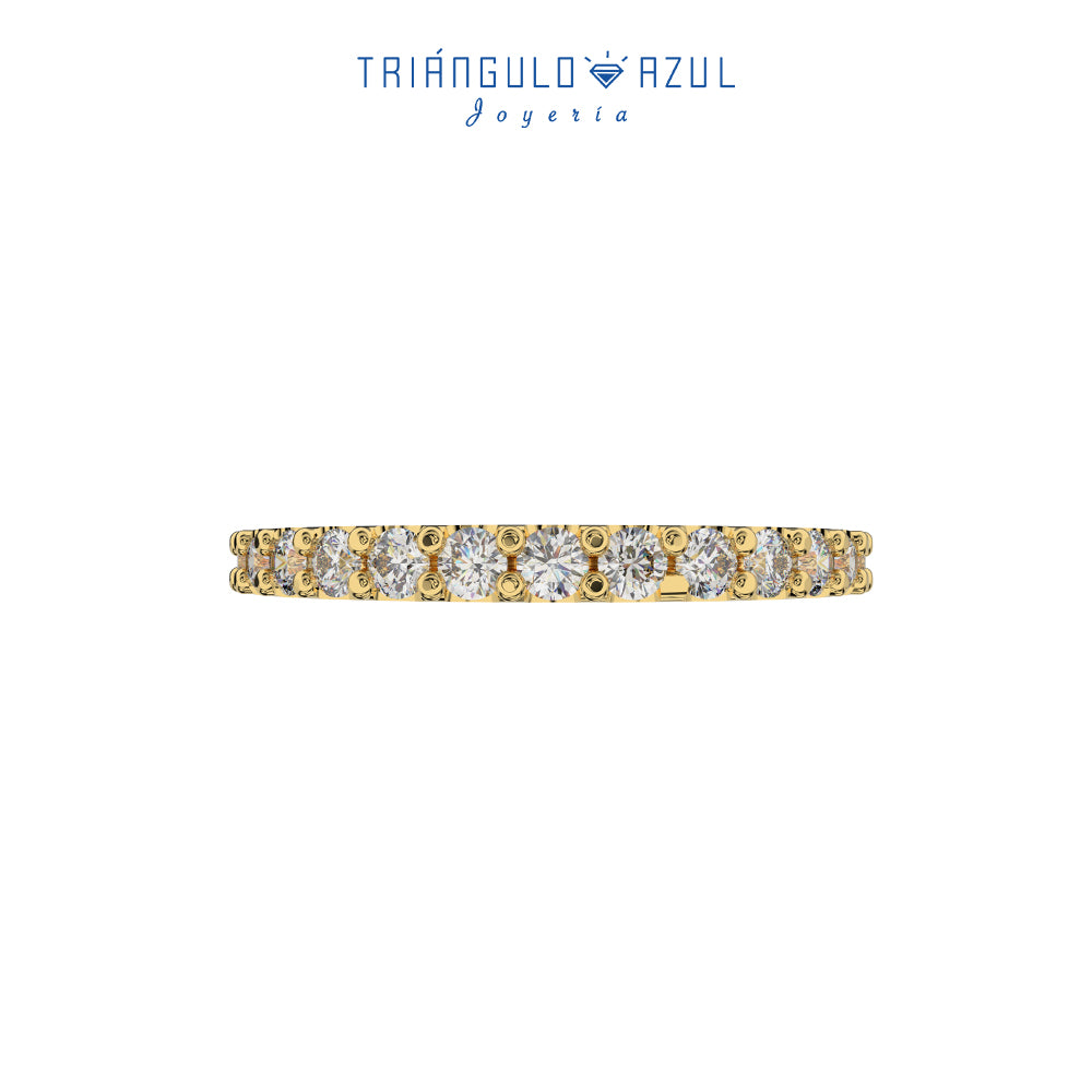 Churumbela de Diamantes 0.33CTS en Oro Amarillo de 14K