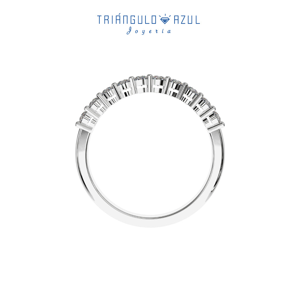 Churumbela Andrea de Diamantes 0.34CTS en Oro Blanco de 14K