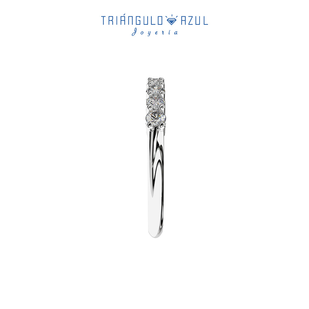 Churumbela Andrea de Diamantes 0.34CTS en Oro Blanco de 14K