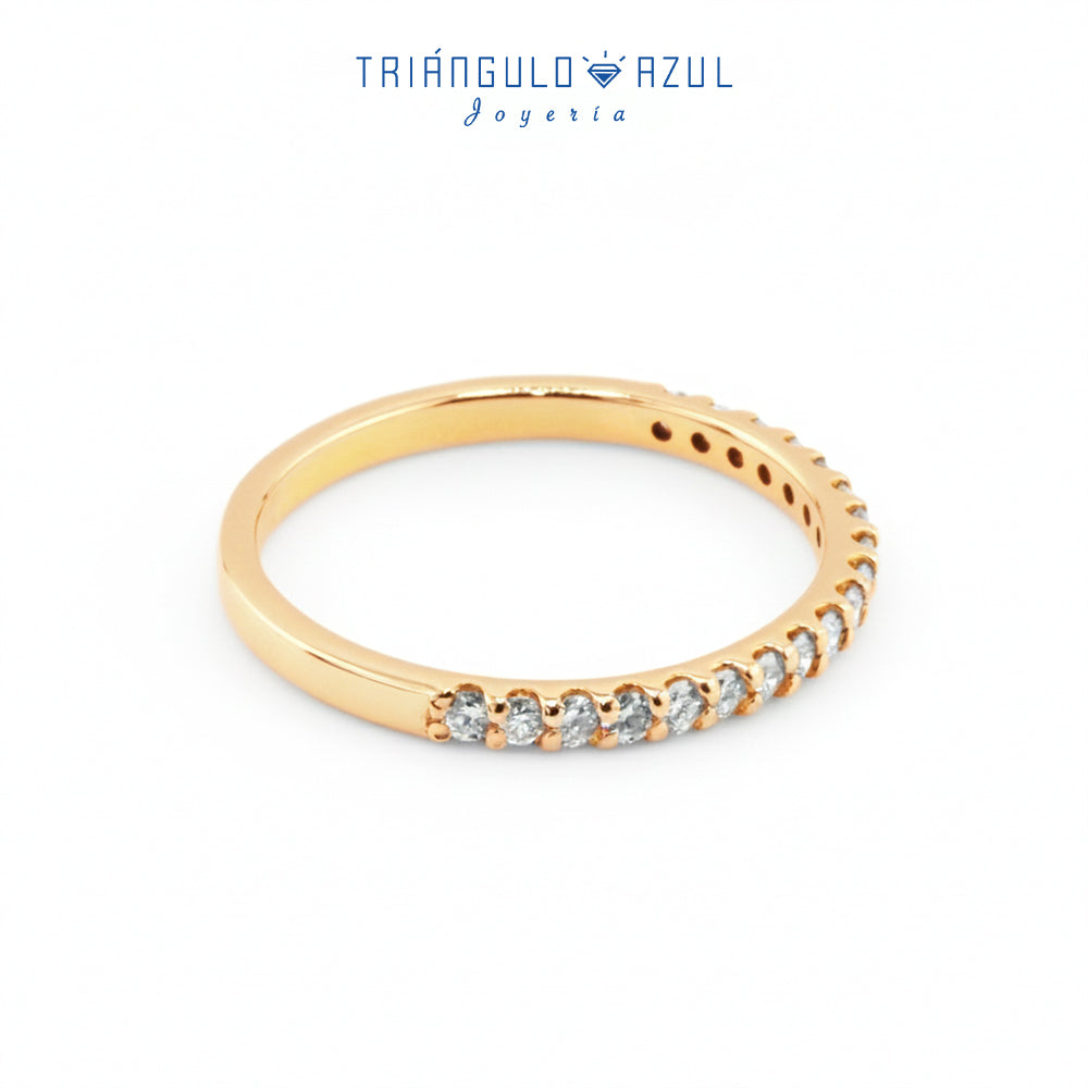 Churumbela Indu de Diamantes con 0.35 CTS Total en Oro Amarillo de 14K