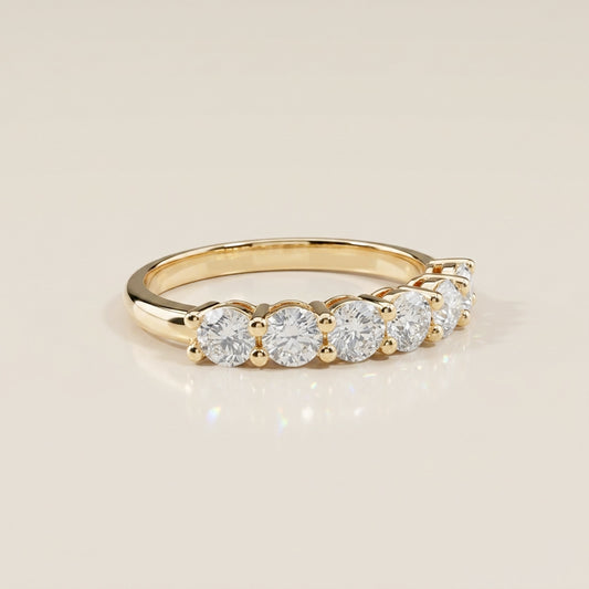 Churumbela Andrea de Diamantes en Oro Amarillo de 14K
