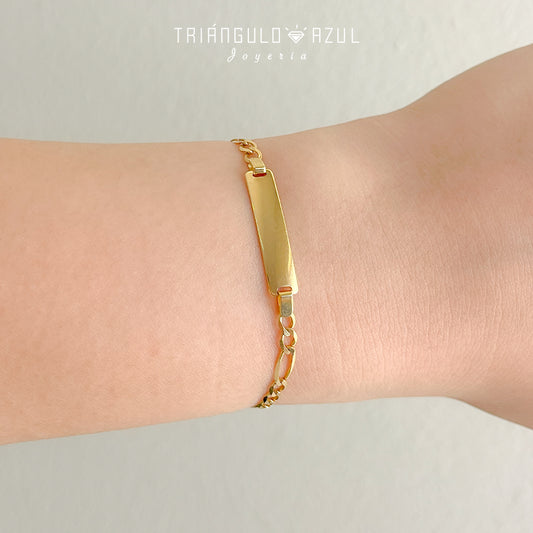 Esclava en Oro Amarillo de 14K