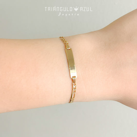 Esclava en Oro Amarillo de 14K