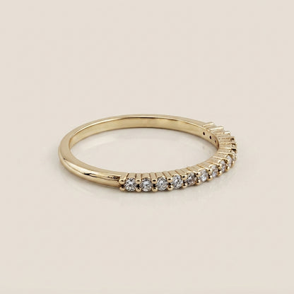 Churumbela Andrea con Diamantes en Oro Amarillo de 14K