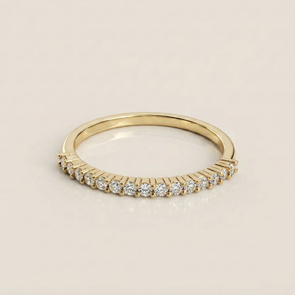 Churumbela Andrea con Diamantes en Oro Amarillo de 14K