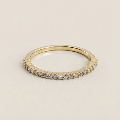 Churumbela Andrea con Diamantes en Oro Amarillo de 14K