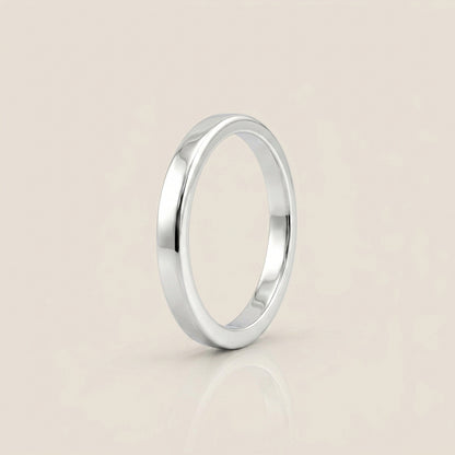 Argolla Individual Plana 2.5 mm en Oro de 10K