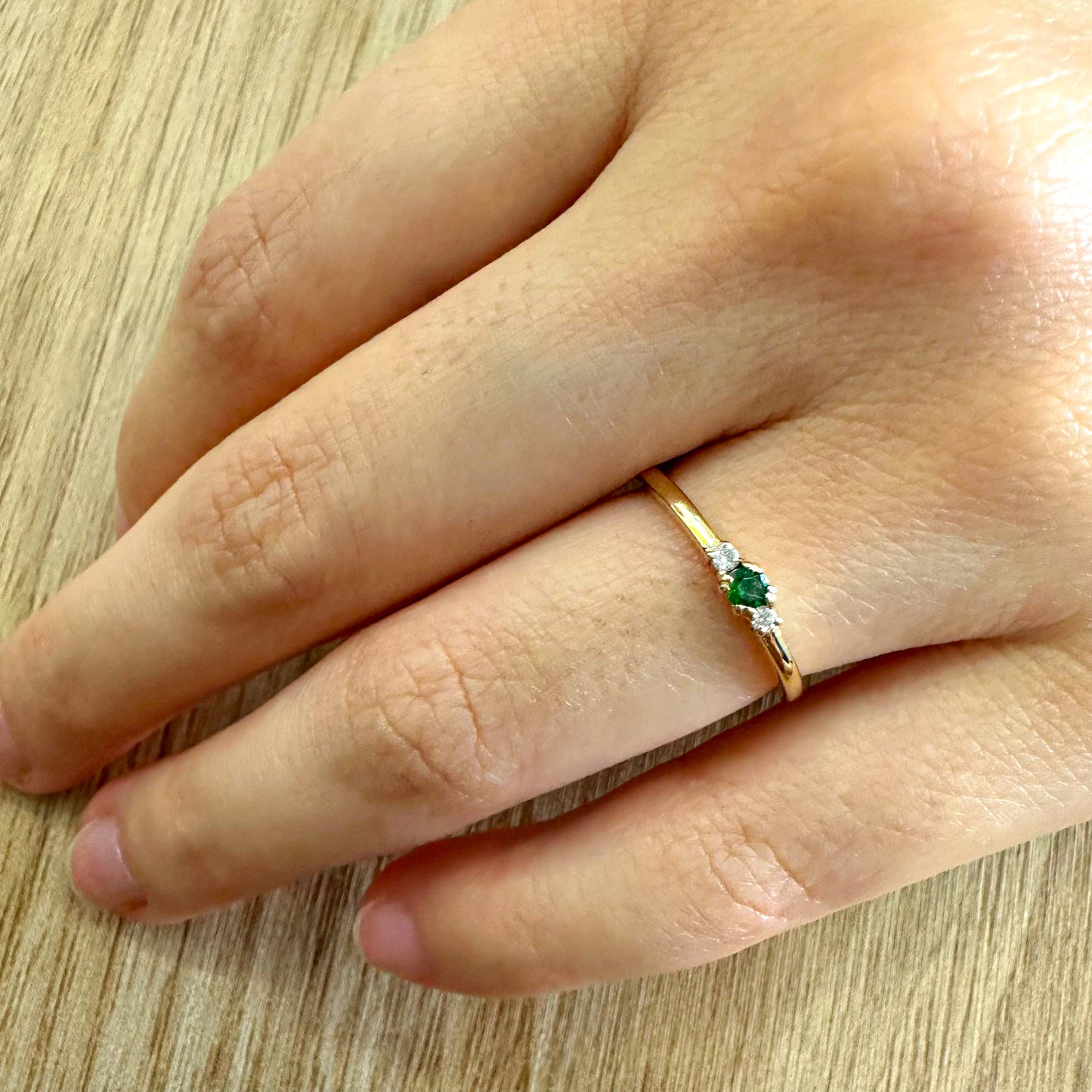 Anillo Alma de Esmeralda