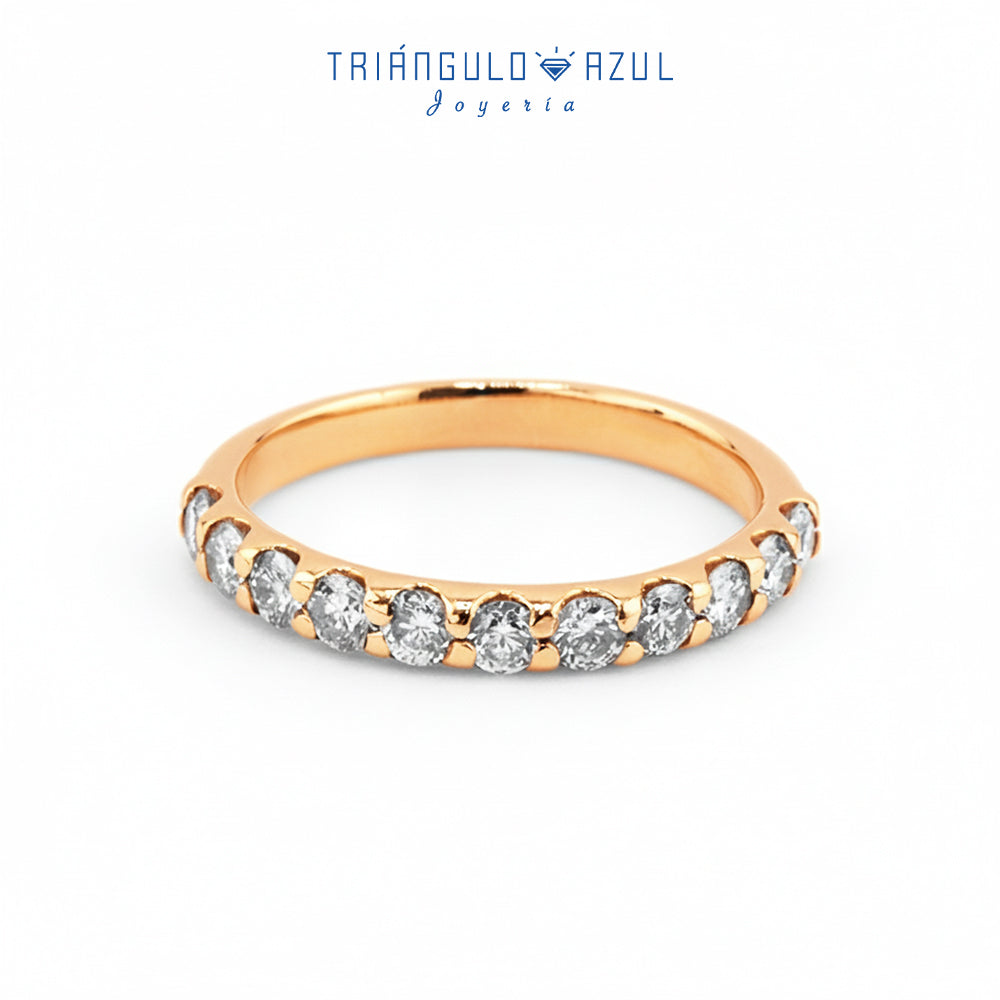 Churumbela Indu de Diamantes con 0.71 CTS Total en Oro Amarillo de 14K