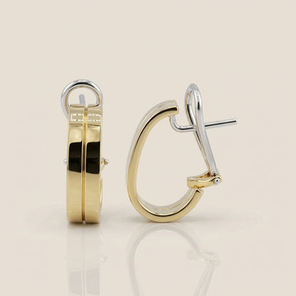 Aretes Huggies en Oro Amarillo de 14K