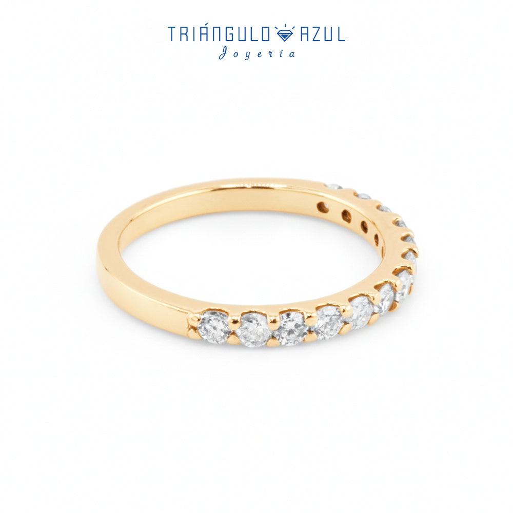 Churumbela Andrea de Diamantes de 0.51 CTS Total en Oro Amarillo de 14K