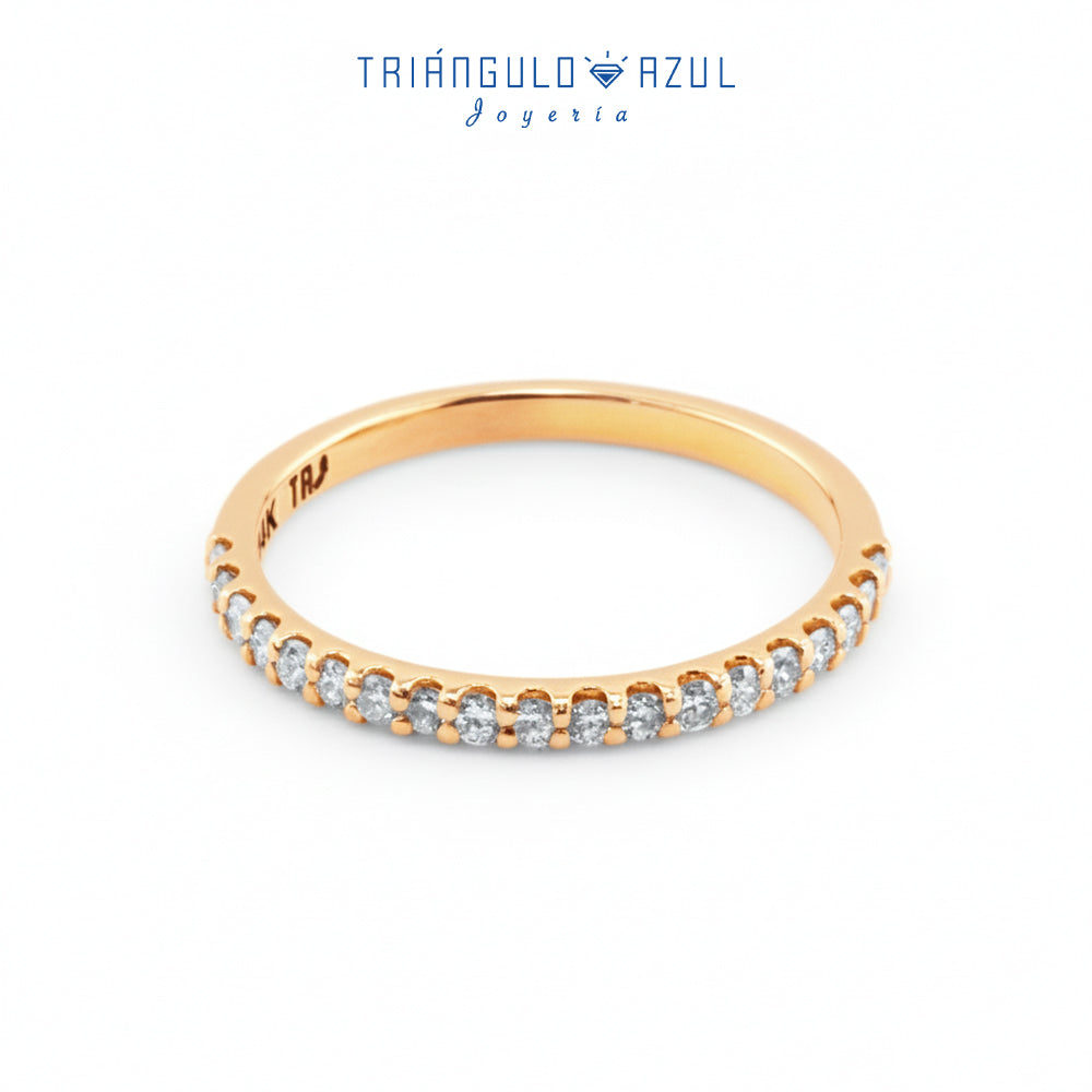 Churumbela Indu de Diamantes con 0.35 CTS Total en Oro Amarillo de 14K