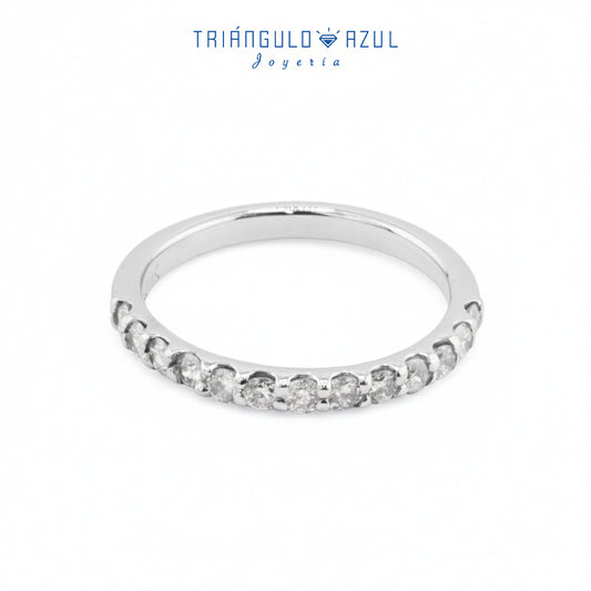 Churumbela Indu de Diamantes con 0.55 CTS Total en Oro Blanco de 14K