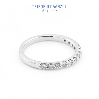 Churumbela Indu de Diamantes con 0.55 CTS Total en Oro Blanco de 14K