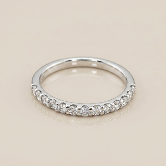 Churumbela Indu de Diamantes en Oro Blanco de 14K