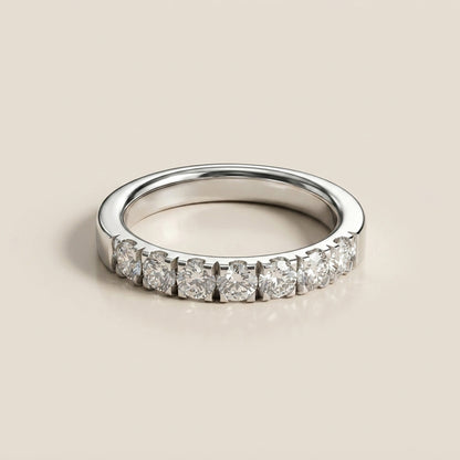 Churumbela Indu de Diamantes con 0.84 CTS Total en Oro Blanco de 14K