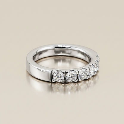 Churumbela Indu de Diamantes en Oro Blanco de 14K