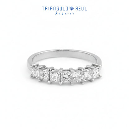 Churumbela de Diamantes con 0.85 CTS Total en Oro Blanco de 14K