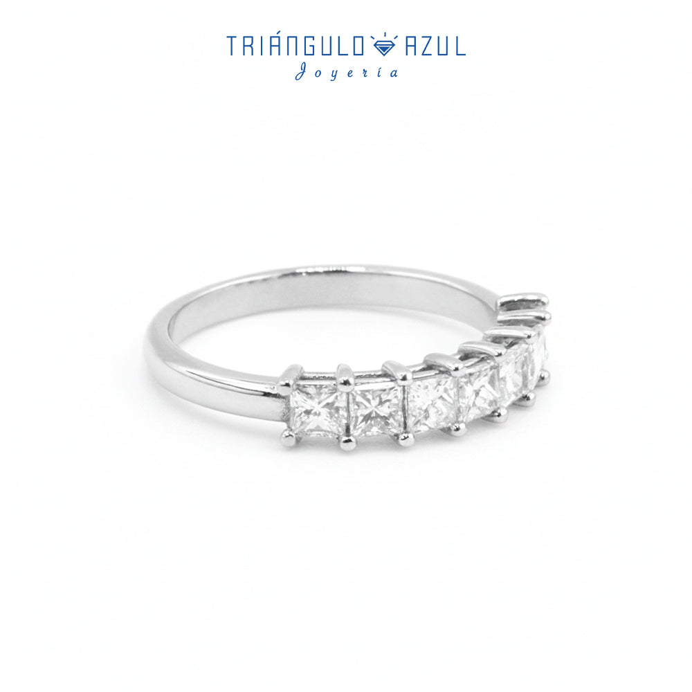 Churumbela de Diamantes con 0.85 CTS Total en Oro Blanco de 14K