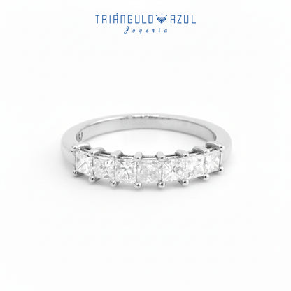 Churumbela de Diamantes con 0.85 CTS Total en Oro Blanco de 14K