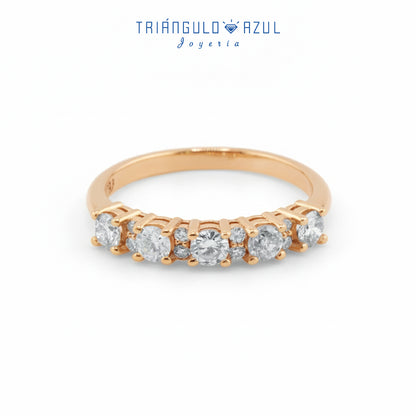 Churumbela Isabel con Diamantes con 0.58 CTS Total en Oro Amarillo de 14K