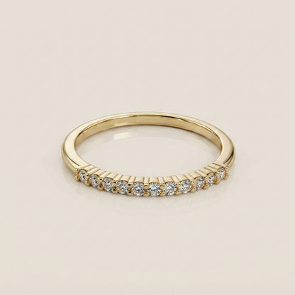 Churumbela Andrea con Diamantes en Oro Amarillo de 18K