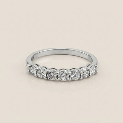 Churumbela Andrea con Diamantes en Oro Blanco de 14K