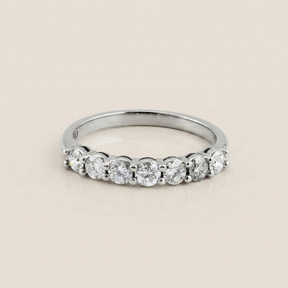 Churumbela Andrea con Diamantes en Oro Blanco de 14K