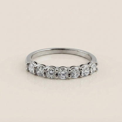 Churumbela Andrea con Diamantes en Oro Blanco de 14K