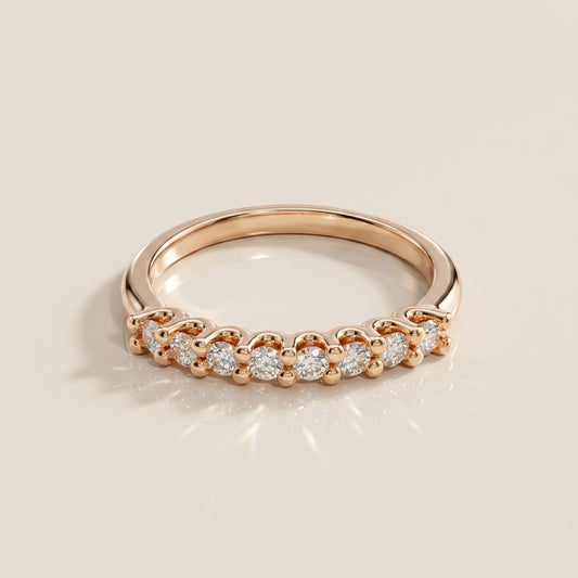 Churumbela Tipo U en Oro Amarillo de 14K