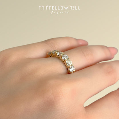 Churumbela Andrea de Diamantes con 1.80 CTS Total en Oro Amarillo de 14K