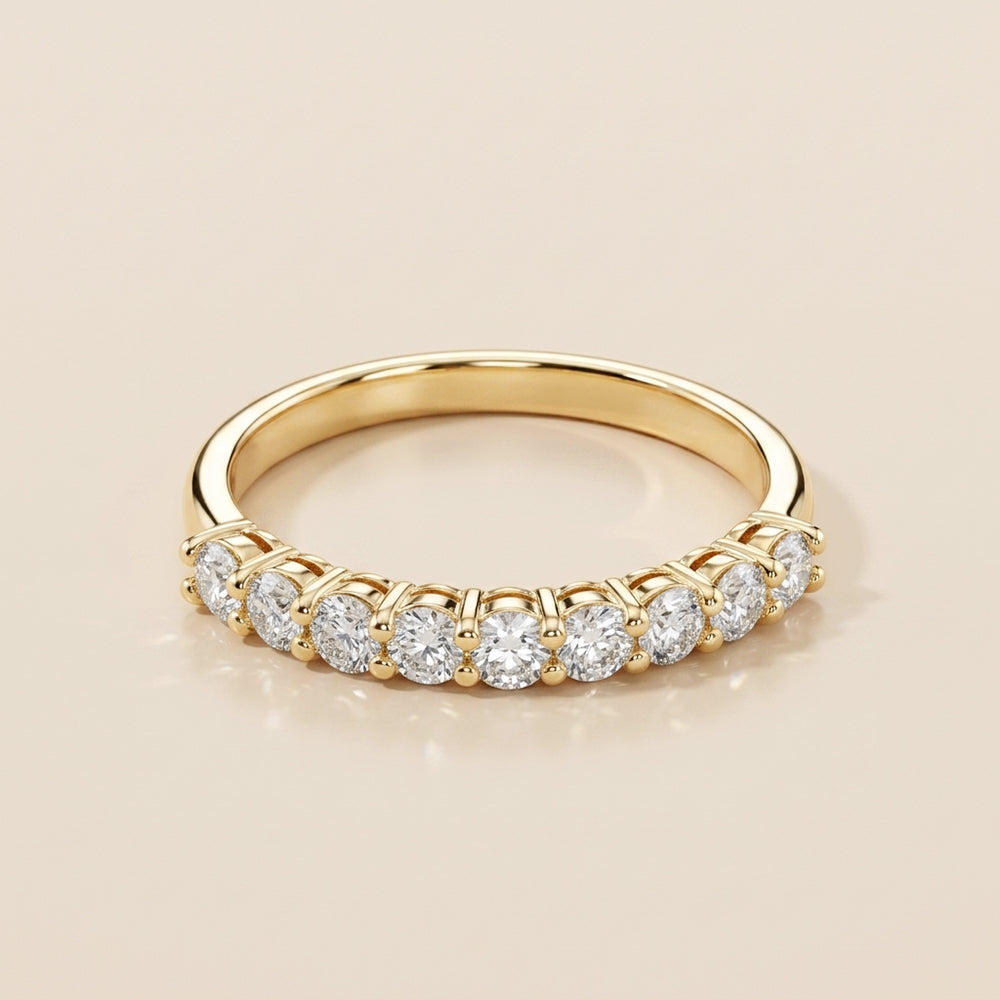 Churumbela Andrea de Diamantes en Oro Amarillo de 14K