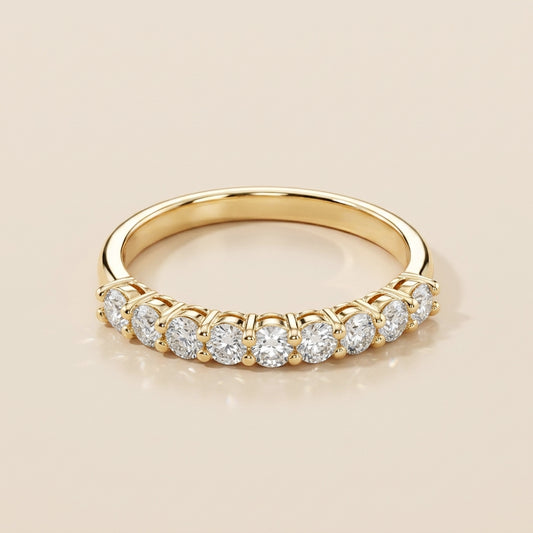 Churumbela Andrea de Diamantes en Oro Amarillo de 14K